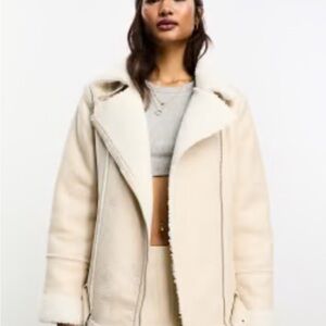 Vigoss oversized fur Sherpa jacket
